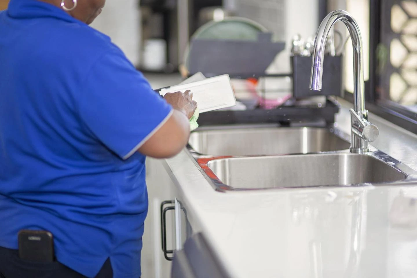 deep clean for sink