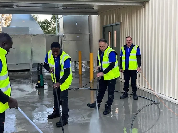 industrial cleaning service